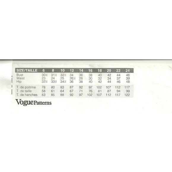 Vogue 8280 Easy Options Galaxy Power Dress Pattern 6 Variations Size 4 6 8 Uncut - Picture 5 of 5